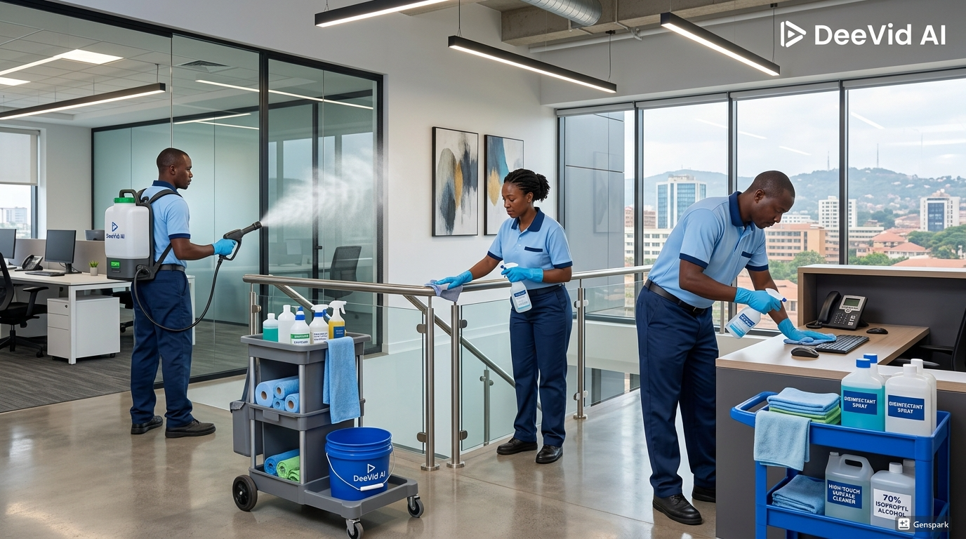 Disinfecting & Sanitizing
